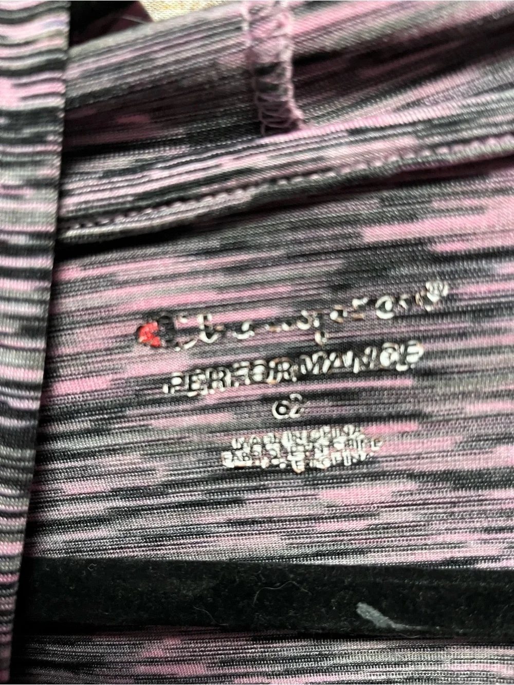 Champion hooded shirt-pink and black-Girls 6/6X